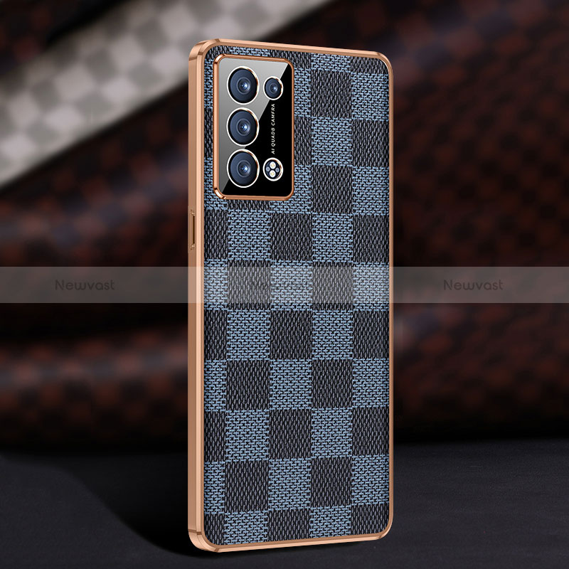 Soft Luxury Leather Snap On Case Cover JB1 for Oppo Reno6 Pro 5G