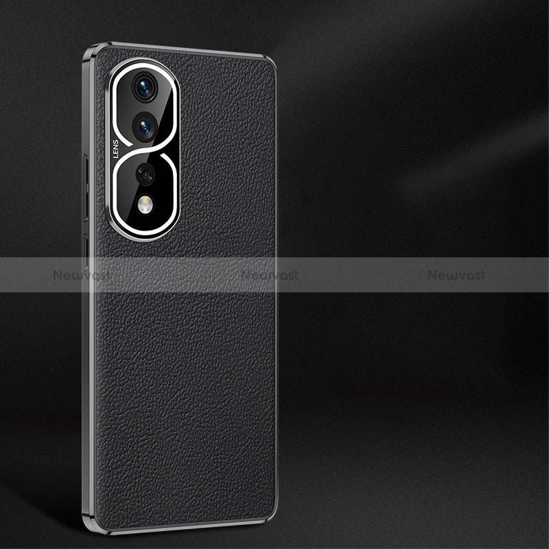 Soft Luxury Leather Snap On Case Cover JB2 for Huawei Honor 80 Pro 5G