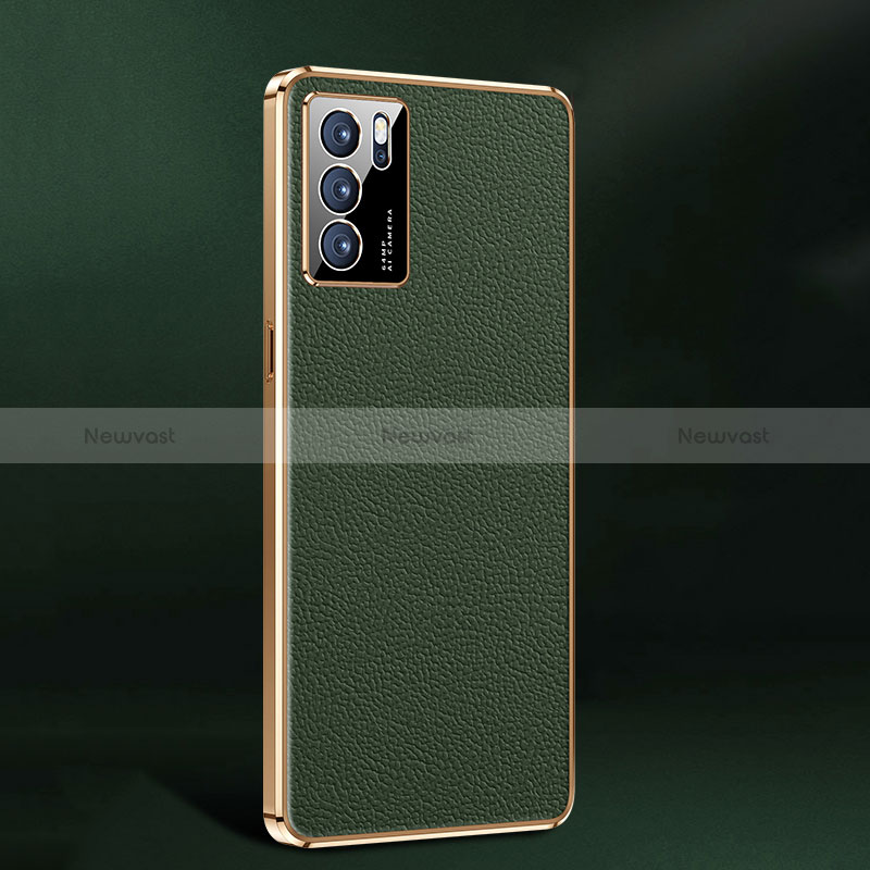 Soft Luxury Leather Snap On Case Cover JB2 for Oppo Reno6 5G