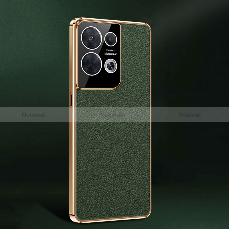 Soft Luxury Leather Snap On Case Cover JB2 for Oppo Reno8 5G