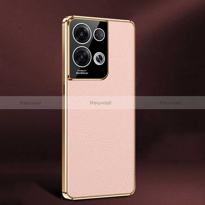 Soft Luxury Leather Snap On Case Cover JB2 for Oppo Reno8 Pro 5G