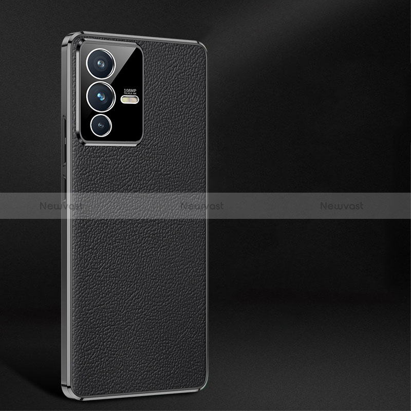 Soft Luxury Leather Snap On Case Cover JB2 for Vivo V23 Pro 5G