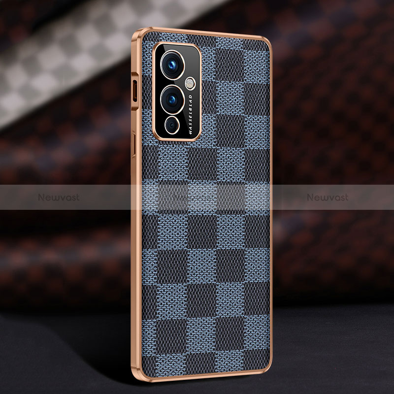 Soft Luxury Leather Snap On Case Cover JB4 for OnePlus 9 5G