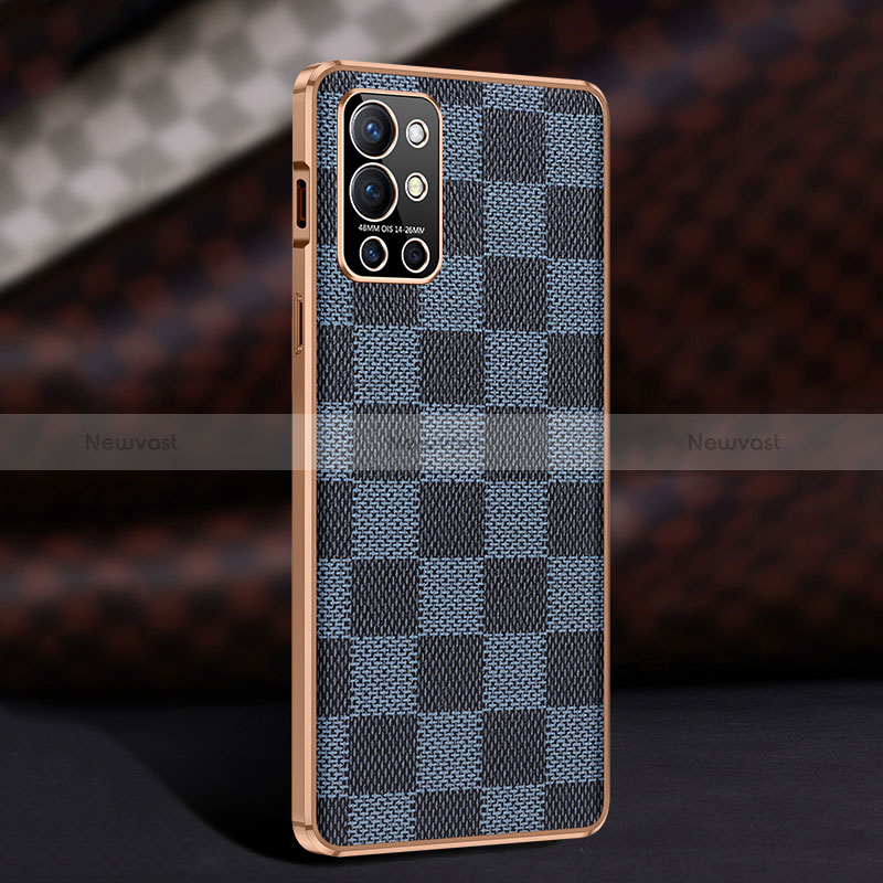 Soft Luxury Leather Snap On Case Cover JB4 for OnePlus 9R 5G