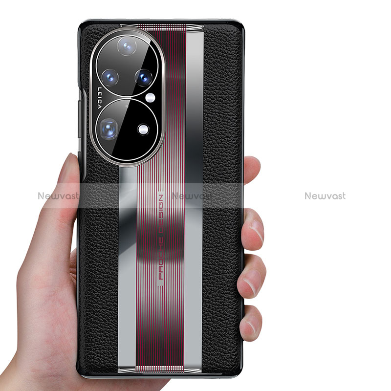 Soft Luxury Leather Snap On Case Cover JB6 for Huawei P50 Pro