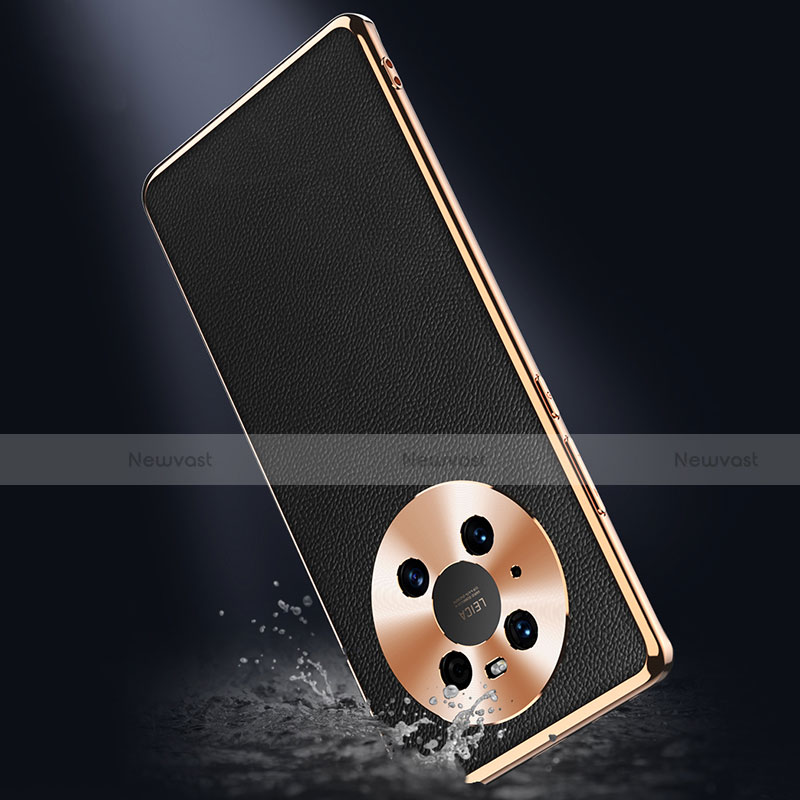 Soft Luxury Leather Snap On Case Cover K03 for Huawei Mate 40E 4G