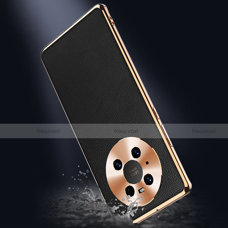 Soft Luxury Leather Snap On Case Cover K03 for Huawei Mate 40E Pro 4G