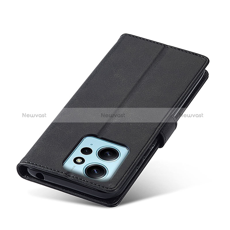 Soft Luxury Leather Snap On Case Cover LC1 for Xiaomi Redmi Note 12 4G