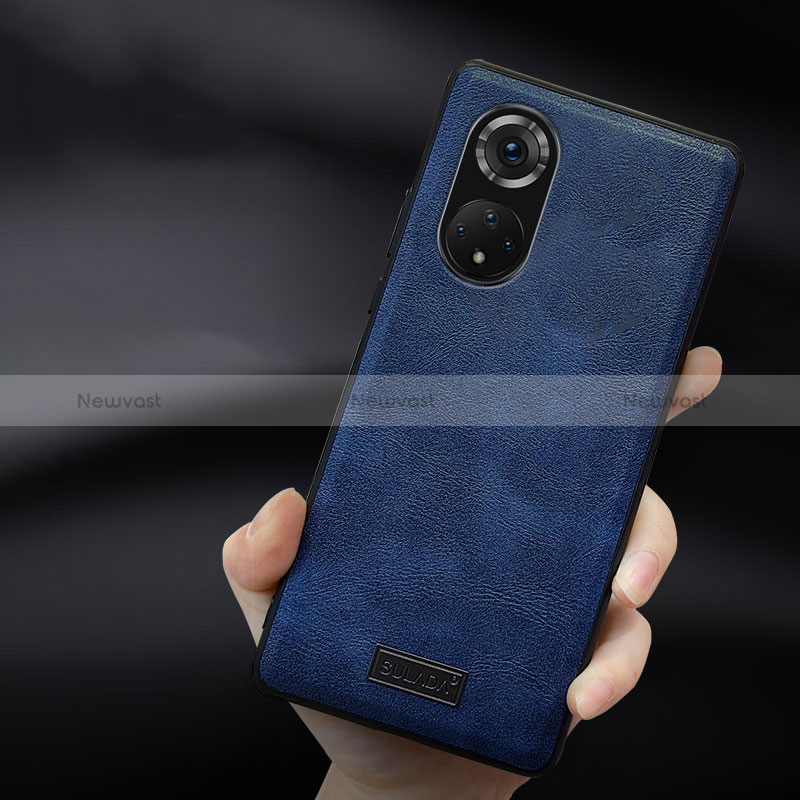 Soft Luxury Leather Snap On Case Cover LD1 for Huawei Honor 50 5G