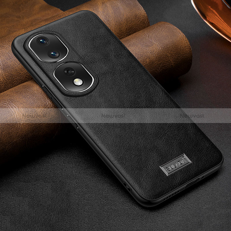 Soft Luxury Leather Snap On Case Cover LD1 for Huawei Honor 80 Pro 5G