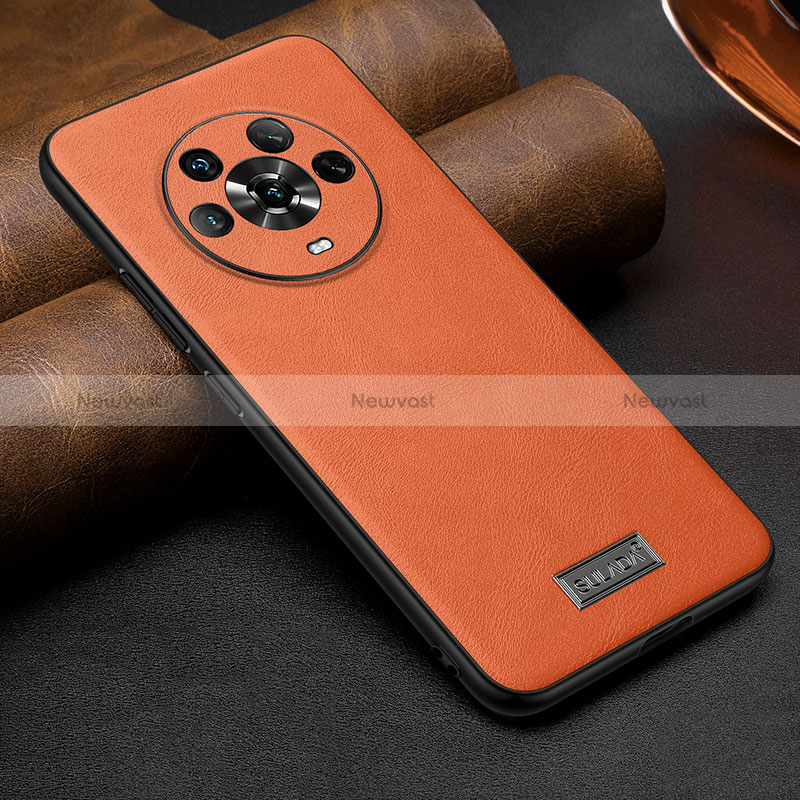 Soft Luxury Leather Snap On Case Cover LD1 for Huawei Honor Magic4 5G