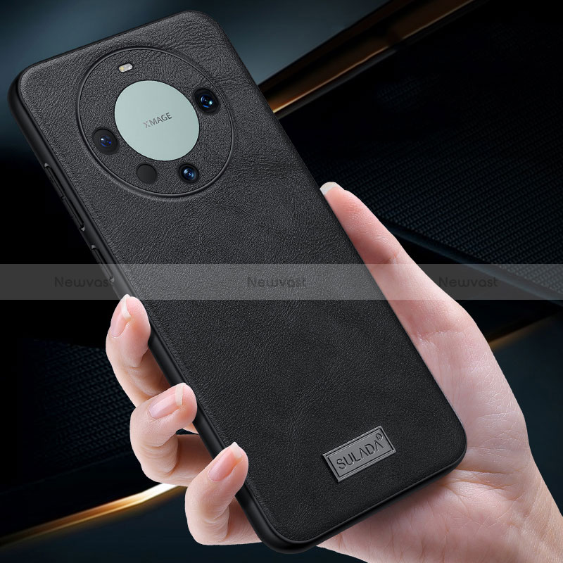 Soft Luxury Leather Snap On Case Cover LD1 for Huawei Mate 60