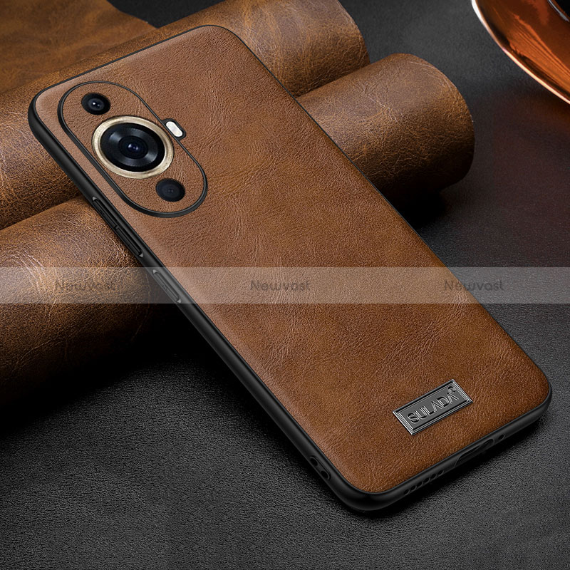 Soft Luxury Leather Snap On Case Cover LD1 for Huawei Nova 11 Pro