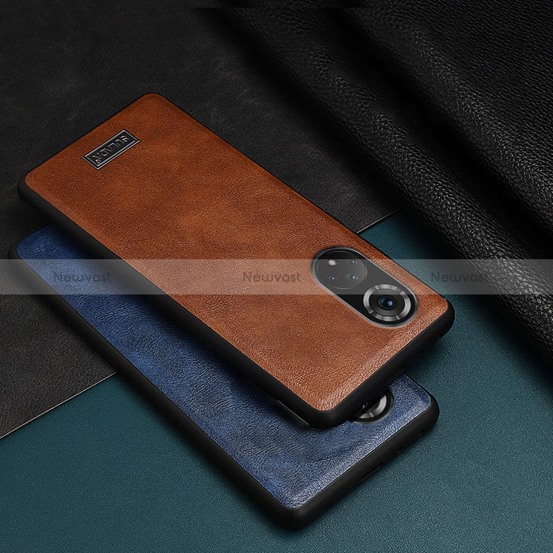 Soft Luxury Leather Snap On Case Cover LD1 for Huawei Nova 9