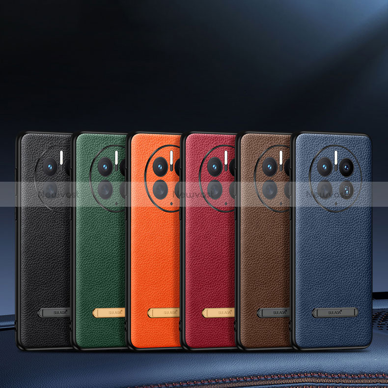 Soft Luxury Leather Snap On Case Cover LD2 for Huawei Mate 50 Pro