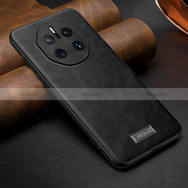 Soft Luxury Leather Snap On Case Cover LD2 for Huawei Mate 50 RS