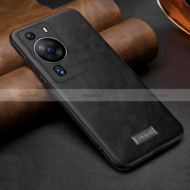 Soft Luxury Leather Snap On Case Cover LD2 for Huawei P60