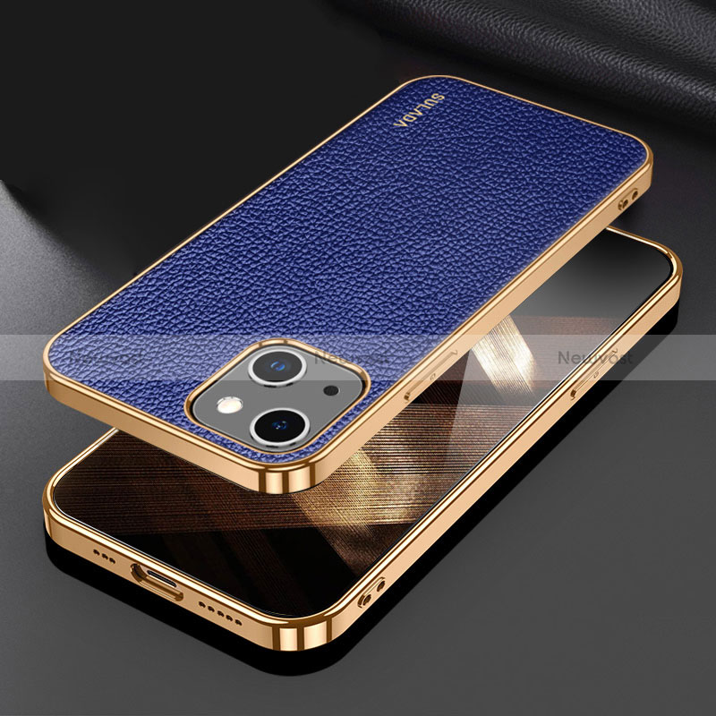 Soft Luxury Leather Snap On Case Cover LD3 for Apple iPhone 15