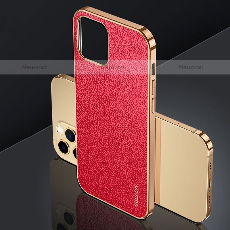 Soft Luxury Leather Snap On Case Cover LD3 for Apple iPhone 15 Pro Max