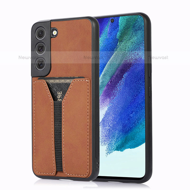 Soft Luxury Leather Snap On Case Cover M02T for Samsung Galaxy S23 Plus 5G