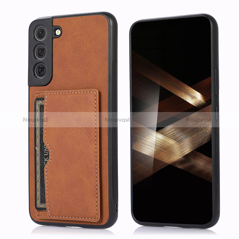 Soft Luxury Leather Snap On Case Cover M03T for Samsung Galaxy S24 5G