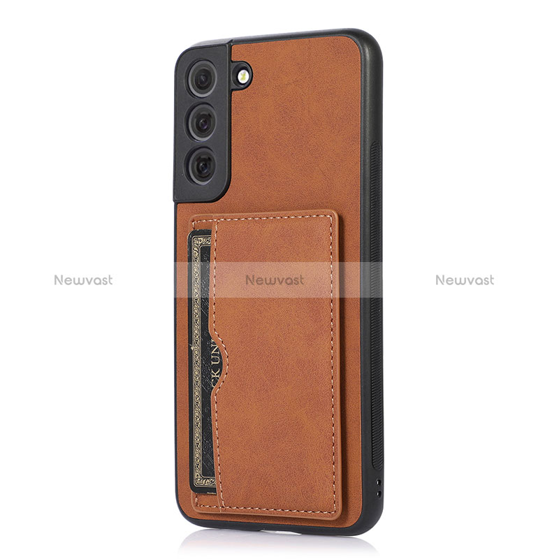 Soft Luxury Leather Snap On Case Cover M04T for Samsung Galaxy S24 5G