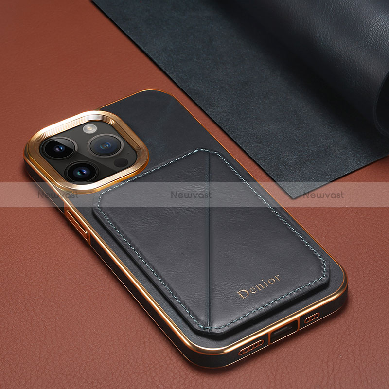 Soft Luxury Leather Snap On Case Cover MT1 for Apple iPhone 15 Pro