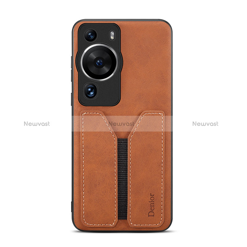 Soft Luxury Leather Snap On Case Cover MT1 for Huawei P60 Pro