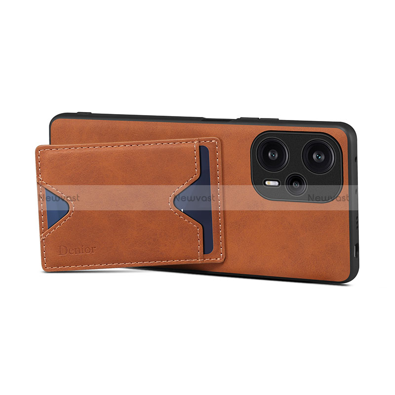 Soft Luxury Leather Snap On Case Cover MT1 for Xiaomi Poco F5 5G