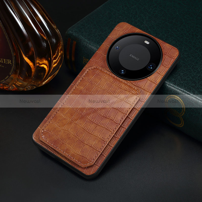 Soft Luxury Leather Snap On Case Cover MT2 for Huawei Mate 60 Pro