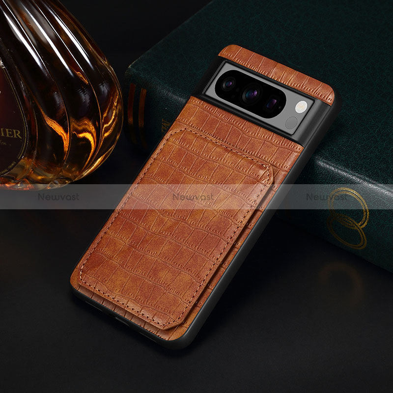 Soft Luxury Leather Snap On Case Cover MT4 for Google Pixel 8 Pro 5G