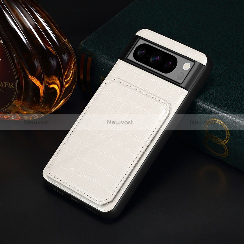 Soft Luxury Leather Snap On Case Cover MT4 for Google Pixel 8 Pro 5G