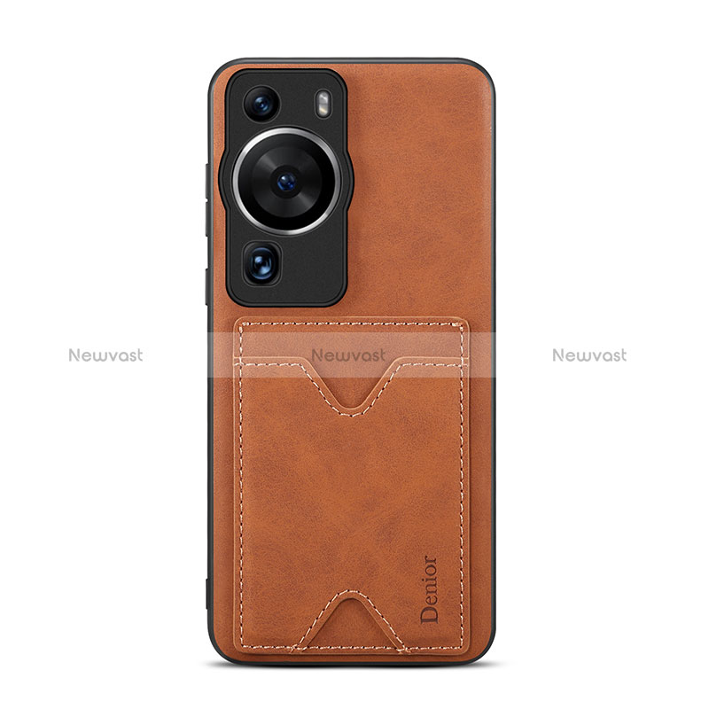 Soft Luxury Leather Snap On Case Cover MT4 for Huawei P60 Pro