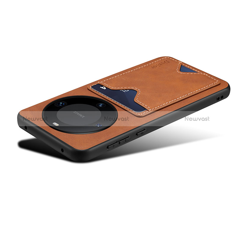 Soft Luxury Leather Snap On Case Cover MT5 for Huawei Mate 60 Pro