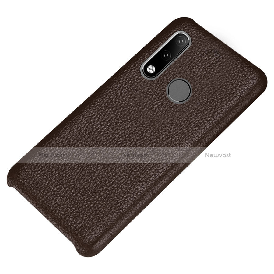 Soft Luxury Leather Snap On Case Cover P01 for Huawei P30 Lite