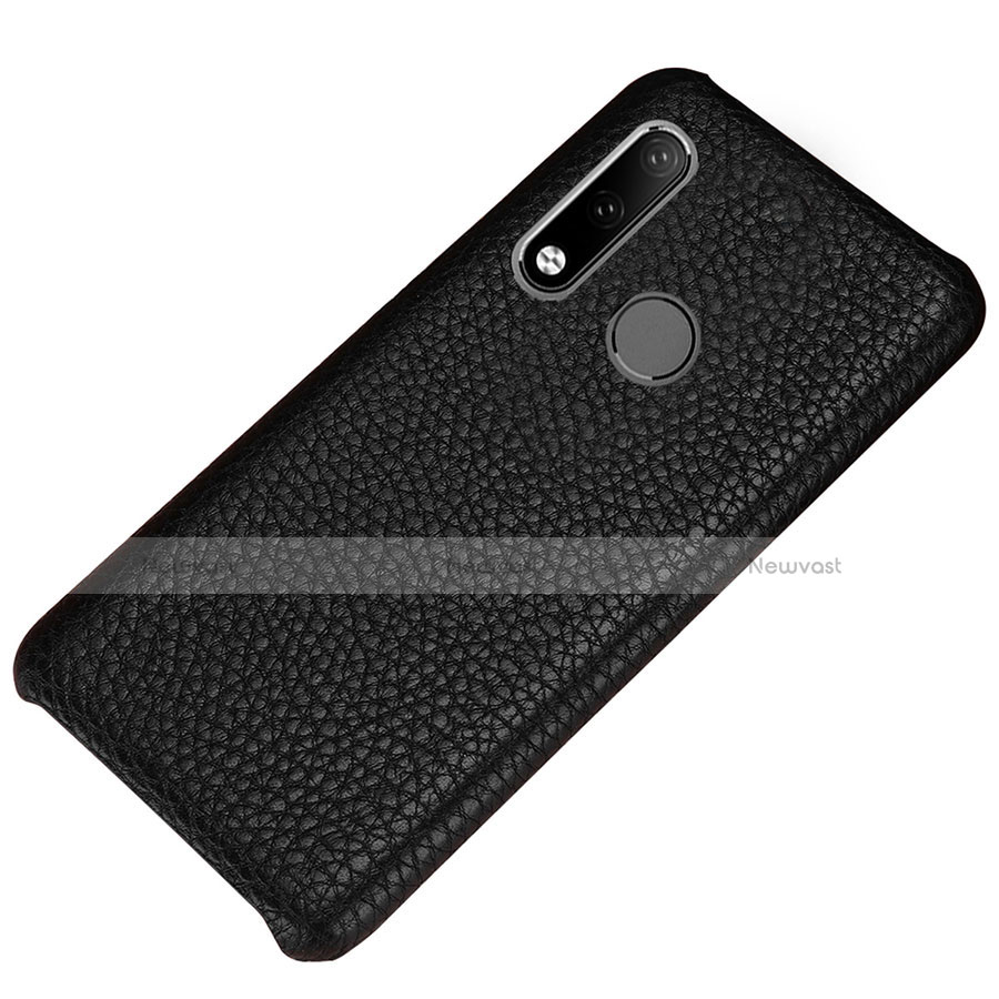 Soft Luxury Leather Snap On Case Cover P01 for Huawei P30 Lite New Edition