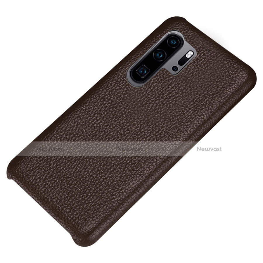 Soft Luxury Leather Snap On Case Cover P01 for Huawei P30 Pro New Edition