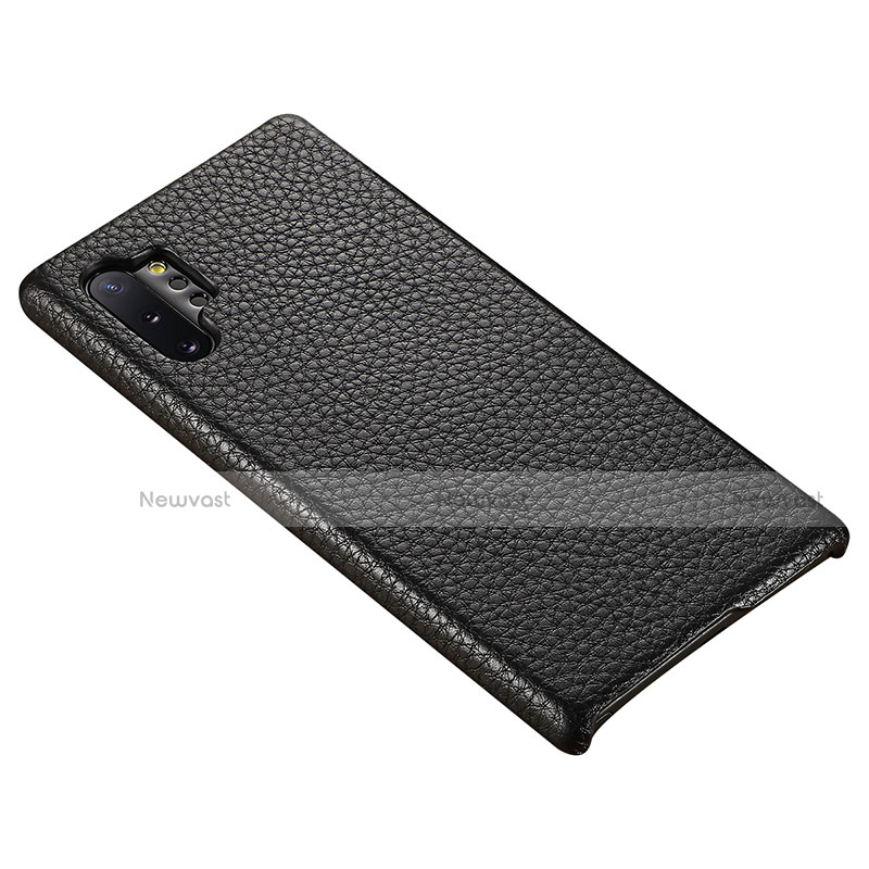 Soft Luxury Leather Snap On Case Cover P01 for Samsung Galaxy Note 10 Plus