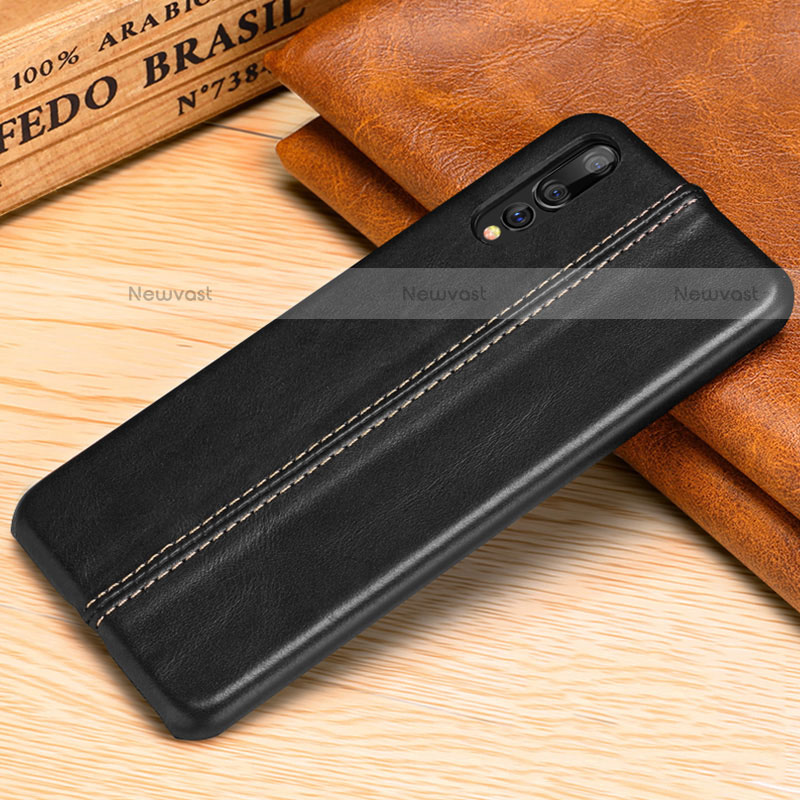 Soft Luxury Leather Snap On Case Cover P02 for Huawei P20 Pro
