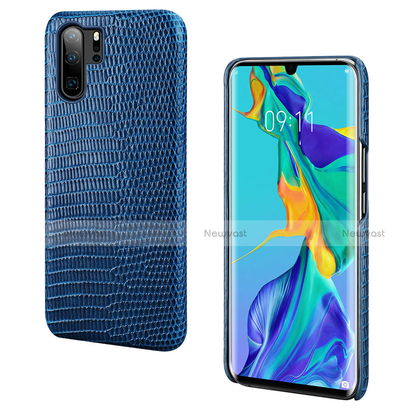 Soft Luxury Leather Snap On Case Cover P02 for Huawei P30 Pro