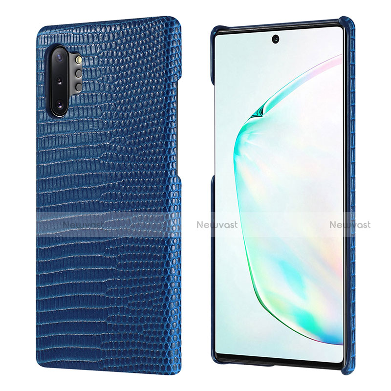 Soft Luxury Leather Snap On Case Cover P02 for Samsung Galaxy Note 10 Plus