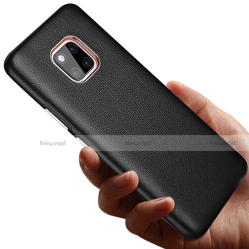 Soft Luxury Leather Snap On Case Cover P03 for Huawei Mate 20 Pro