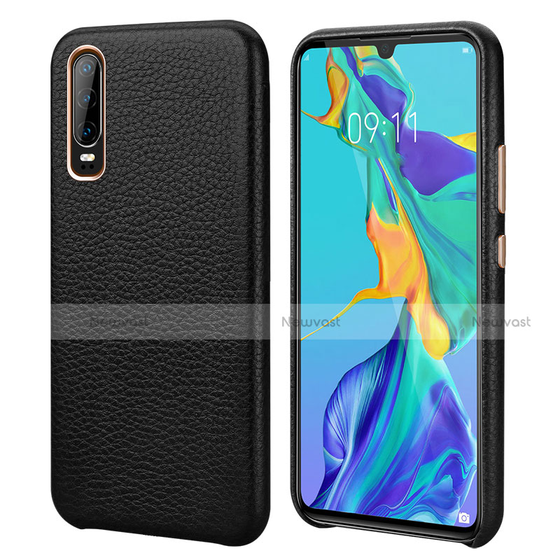 Soft Luxury Leather Snap On Case Cover P03 for Huawei P30