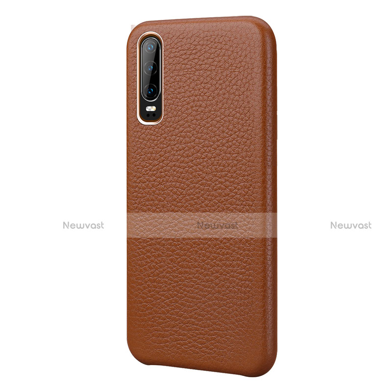 Soft Luxury Leather Snap On Case Cover P03 for Huawei P30