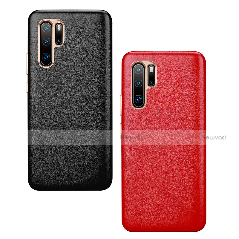 Soft Luxury Leather Snap On Case Cover P03 for Huawei P30 Pro