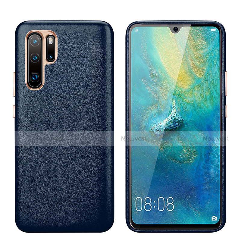 Soft Luxury Leather Snap On Case Cover P03 for Huawei P30 Pro New Edition