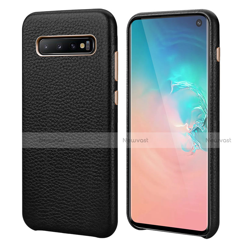 Soft Luxury Leather Snap On Case Cover P03 for Samsung Galaxy S10 5G