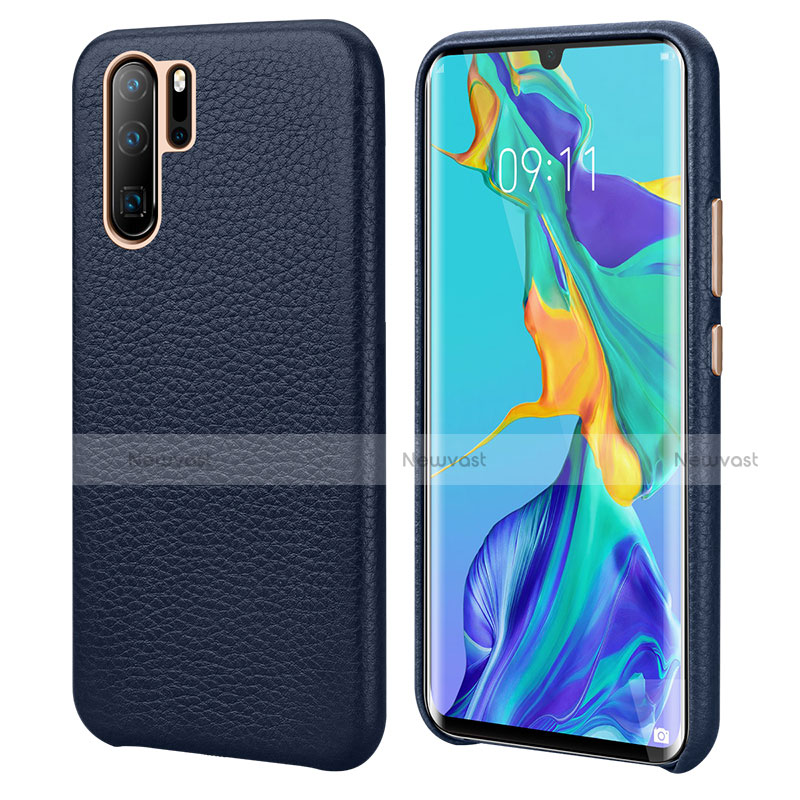 Soft Luxury Leather Snap On Case Cover P04 for Huawei P30 Pro