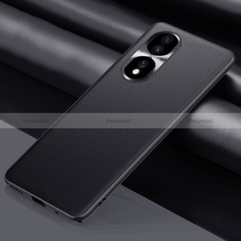 Soft Luxury Leather Snap On Case Cover QK1 for Huawei Honor 80 Pro 5G