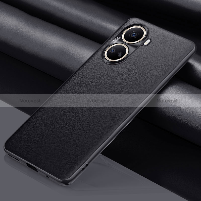 Soft Luxury Leather Snap On Case Cover QK1 for Huawei Nova 10 SE